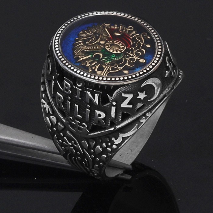 Ottoman Ring in Sterling Silver