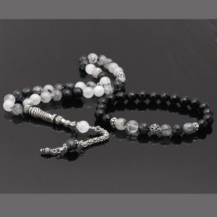 Quartz Prayer Beads Bracelet Set