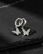 925 Sterling Silver Butterfly Earrings