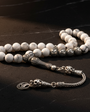 TEVLİT STONE ISLAKİ Three crescent silver design