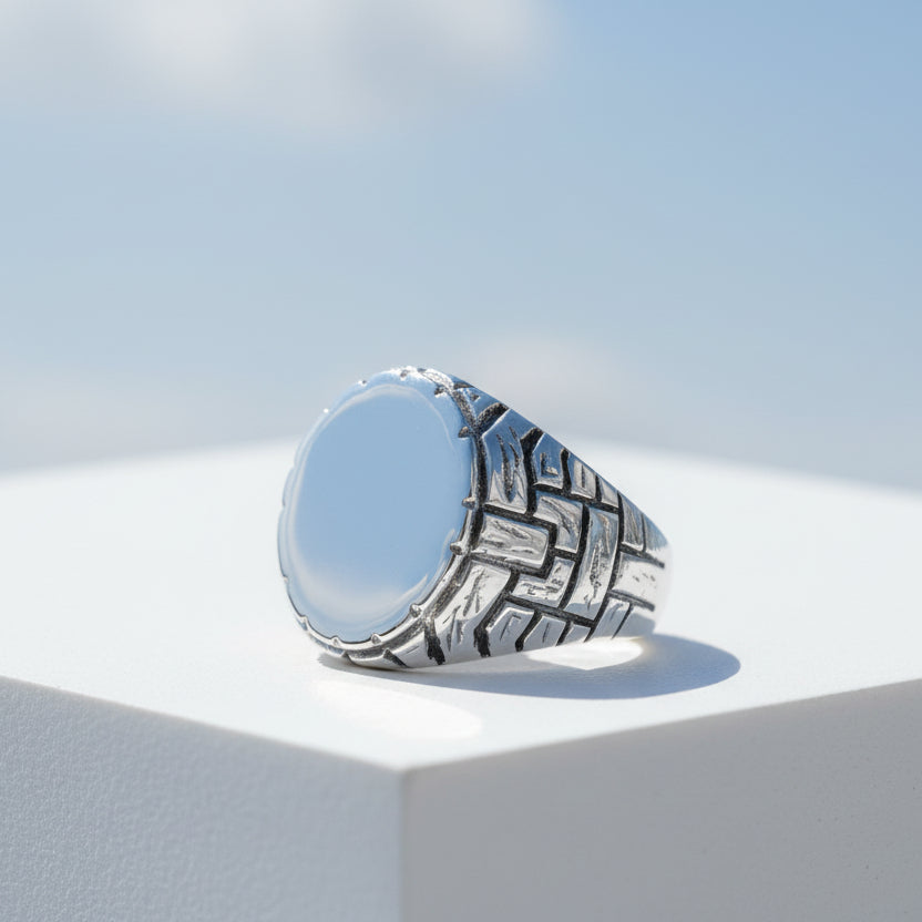 The Pit 925 Sterling Silver Men’s Ring
