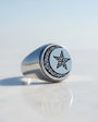 925 Sterling Silver Ayyıldız Model Men's Ring