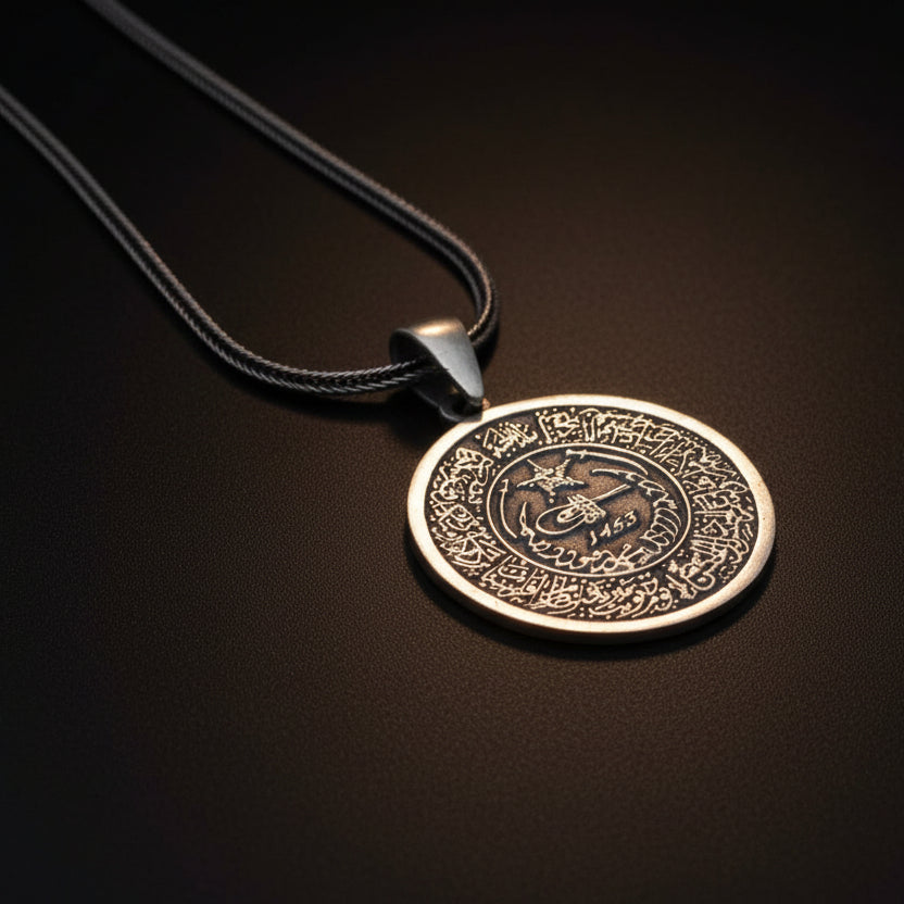 925 Sterling Silver Fetih 1453 Men's Necklace