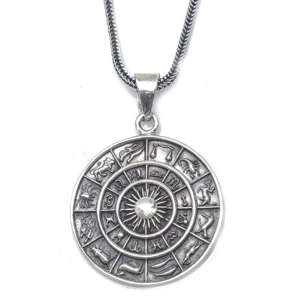 Zodiac Herrenkette 925er Sterling Silber