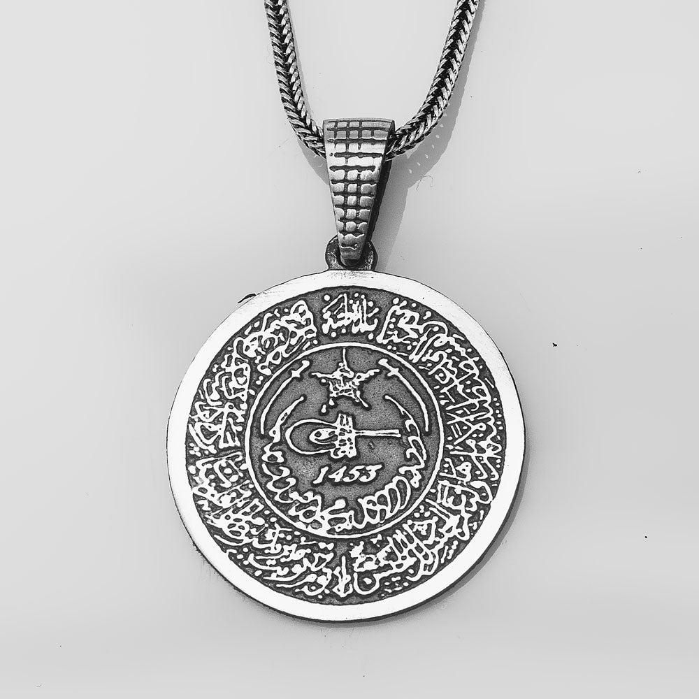 Man Necklace in 925 Sterling Silver