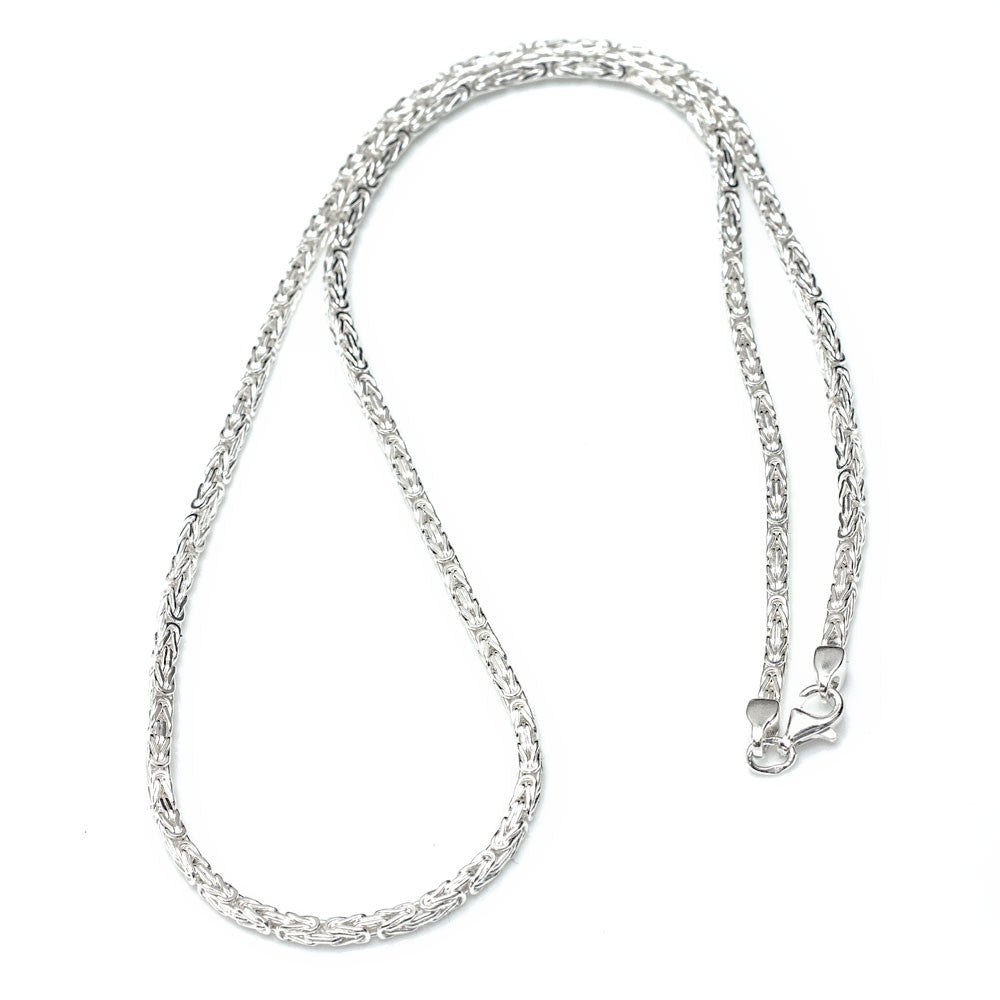 2.2mm 55cm King Chain in 925 Sterling Silver