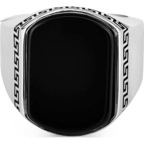 Black Onyx Stone Handmade 925 Sterling Silver Ring