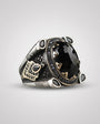 Black Royal Zircon Men's Ring | 925 Sterling Silver