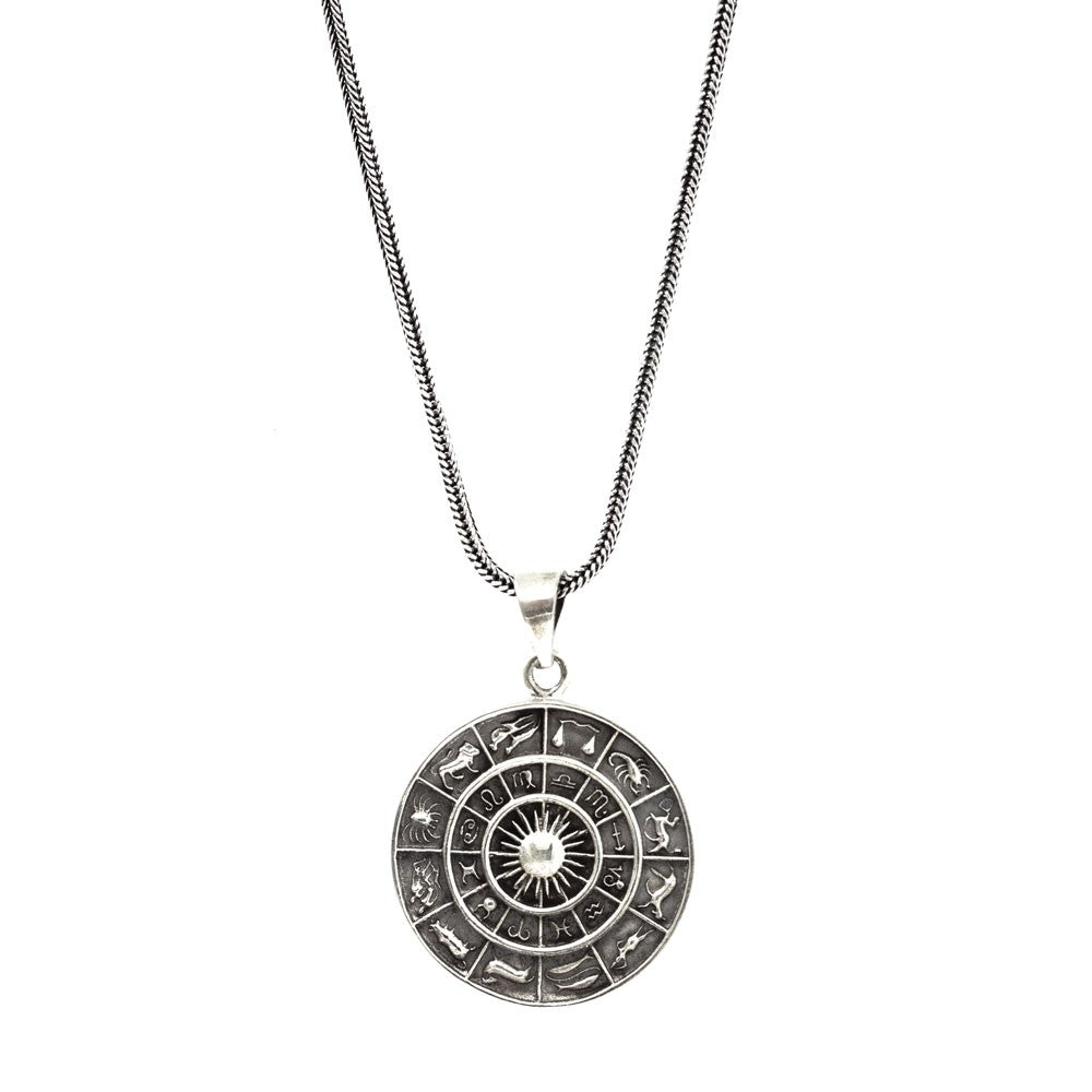 Zodiac Herrenkette 925er Sterling Silber