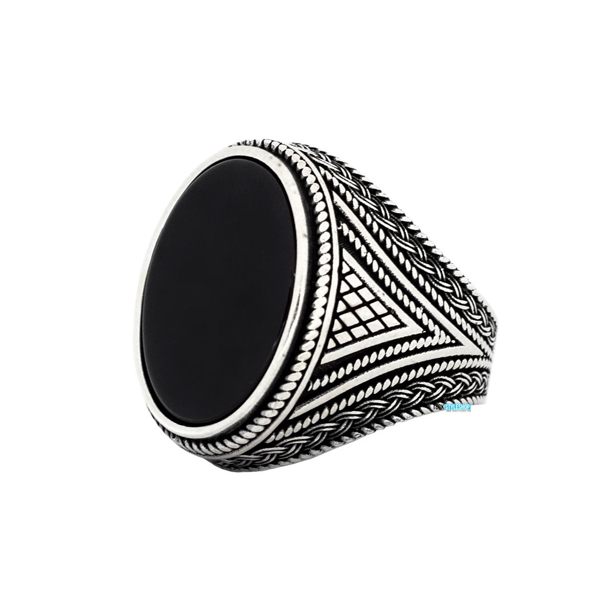 Onyx Stone 925s Silver Ring