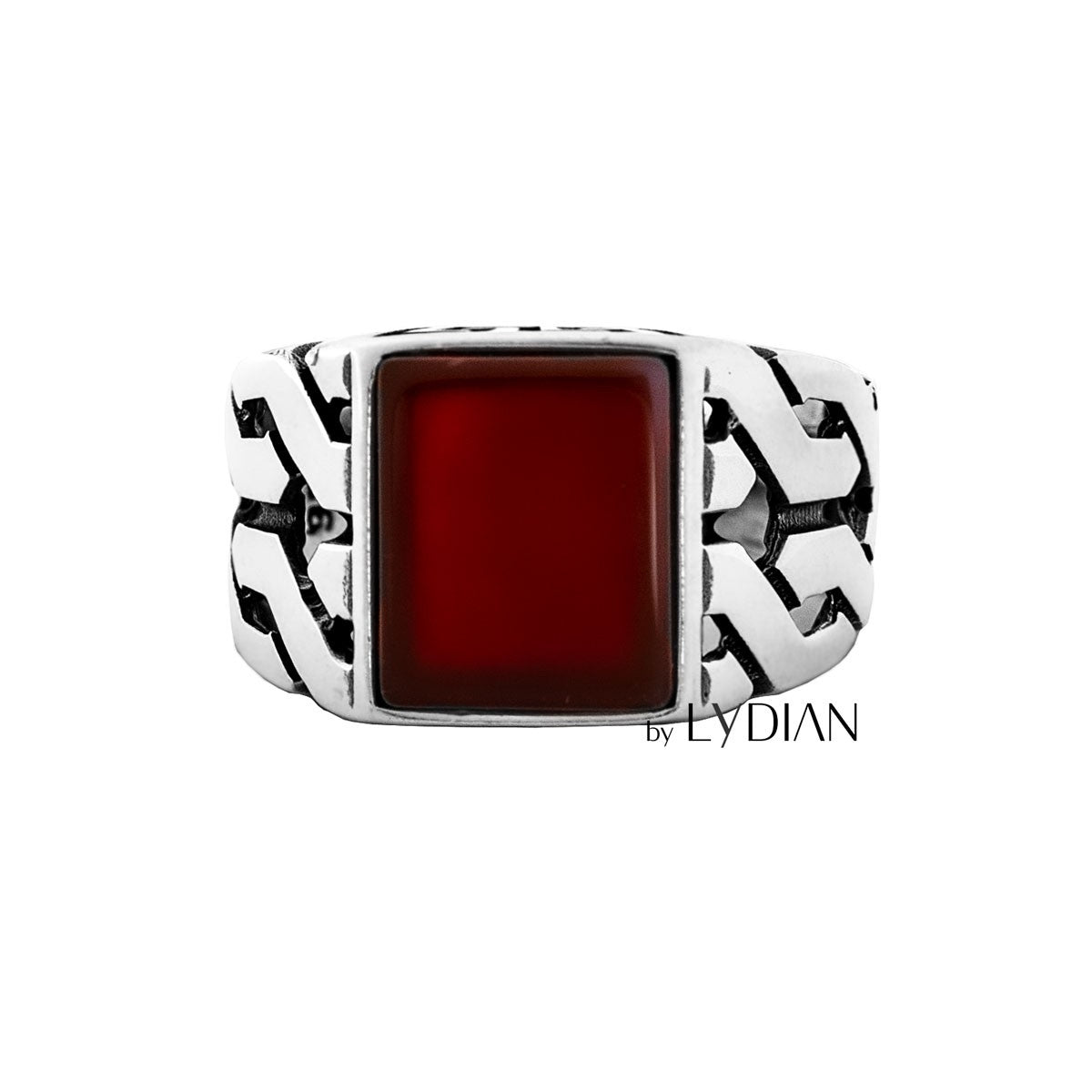 Agate Stone 925s Silver Ring