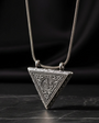 925 Sterling Silver Tughra Amulet Case Necklace