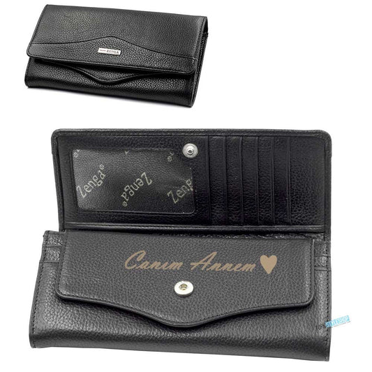 Custom Leather Wallet for Women