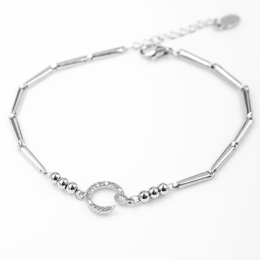 Armband aus 925 Sterling Silber mit Zirkonia