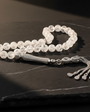 925 Sterling Silver Stone Rosary