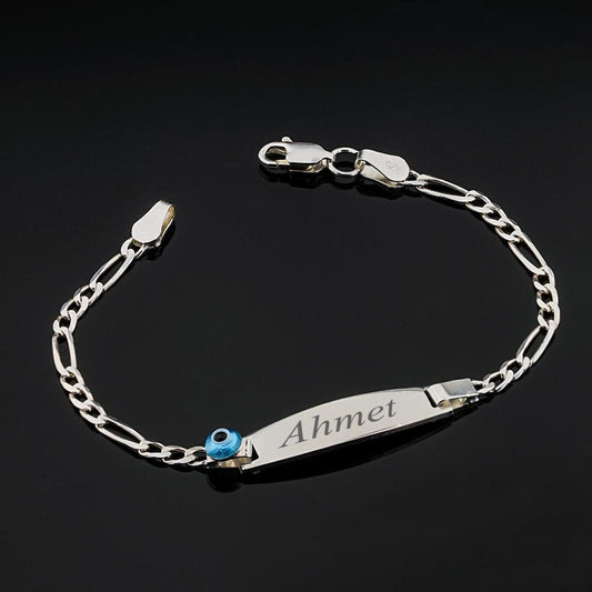 Baby Name Bracelet in Sterling Silver