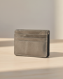 Real leather business card wallet