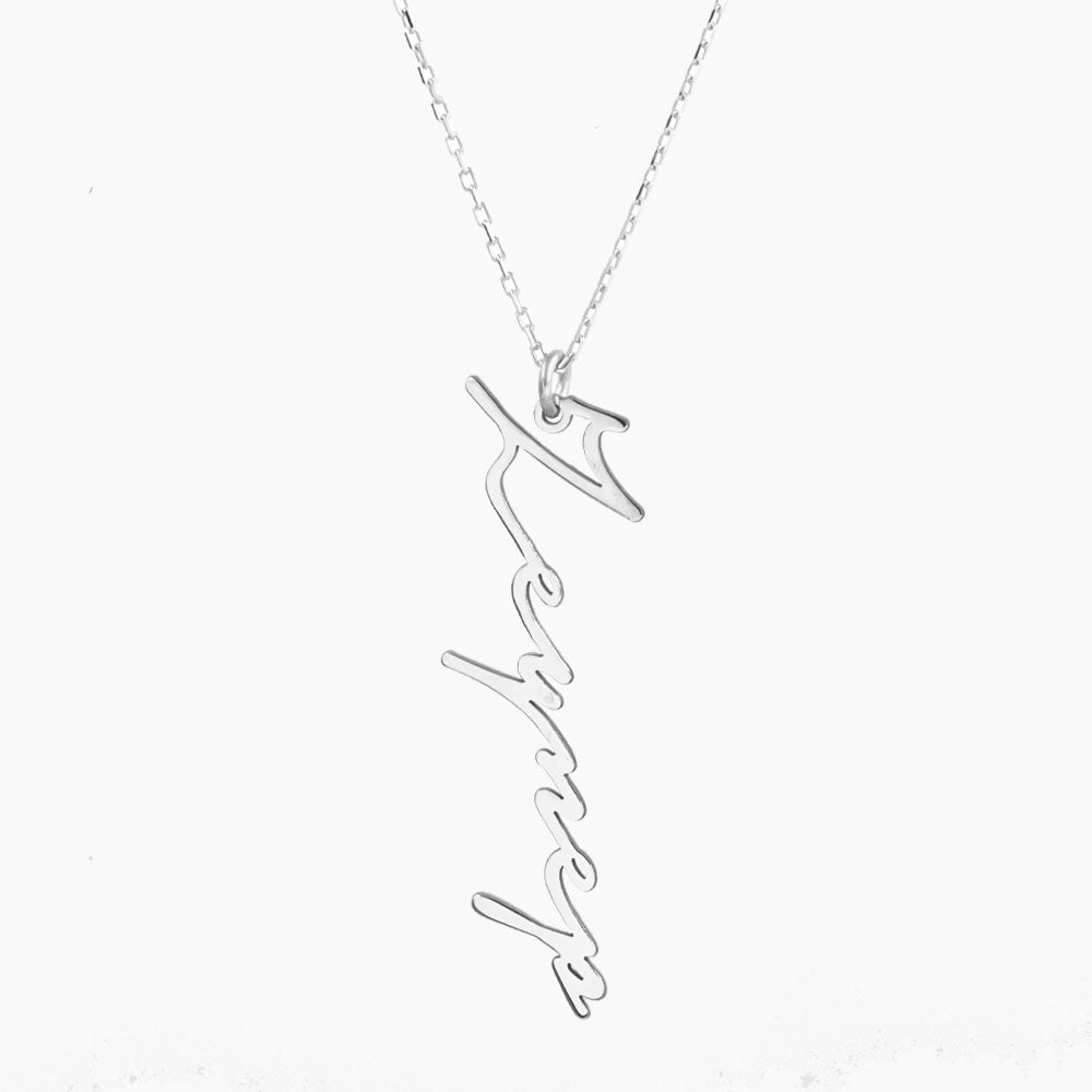 Name 925s Silver Necklace