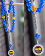 Personalized Fenerbahçe Agate Tasbih with Name