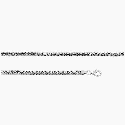 925 Chaîne roi de 60 cm en argent sterling (2,2 mm)