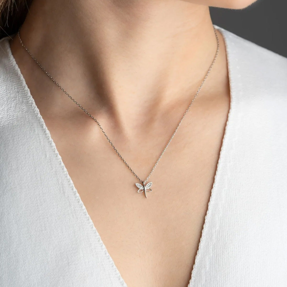925 Collier Yusufic minimal en argent sterling