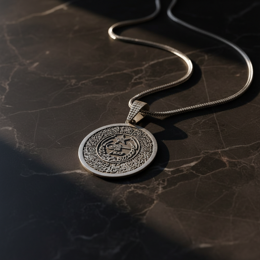 925 Ayar Gümüş Fetih 1453 Gümüş Kolye