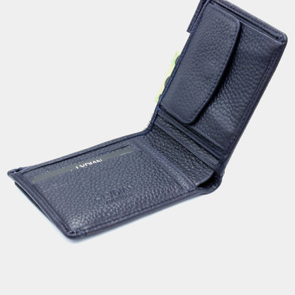 Personalisierbares Luxus-Geschenkset – Lederportemonnaie & Feuerzeug mit Uhr
