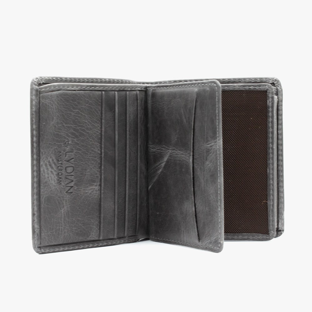 Antic Grey Color Genuine Leather Wallet