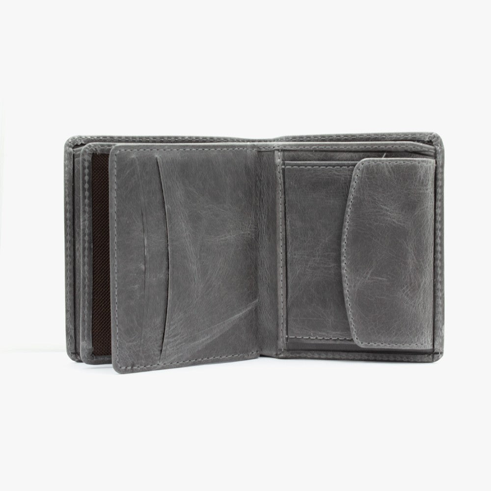 Antic Grey Color Genuine Leather Wallet