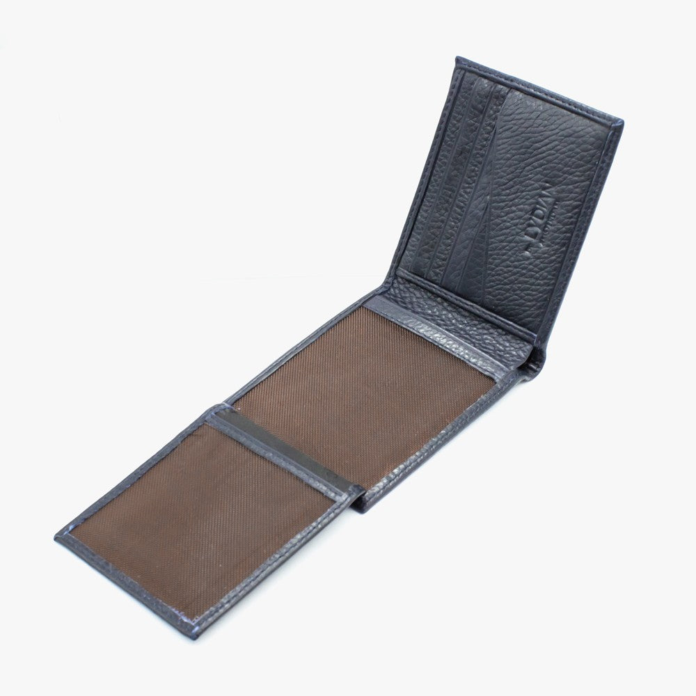 Navy Blue Genuine Leather Wallet