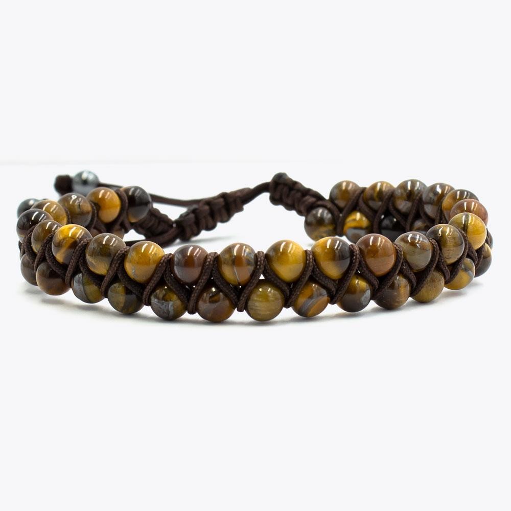 Tiger Eye Stone Armband