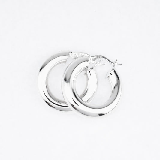 925 Sterling Silver Hoop Earrings