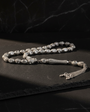 925 sterling silver rosary processed with zircon stones