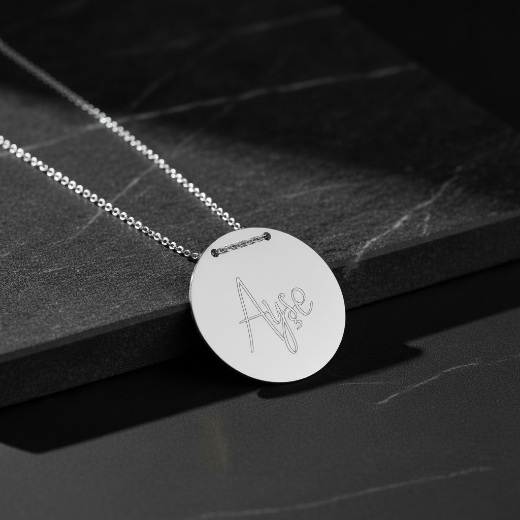 925 sterling silver personalized necklace