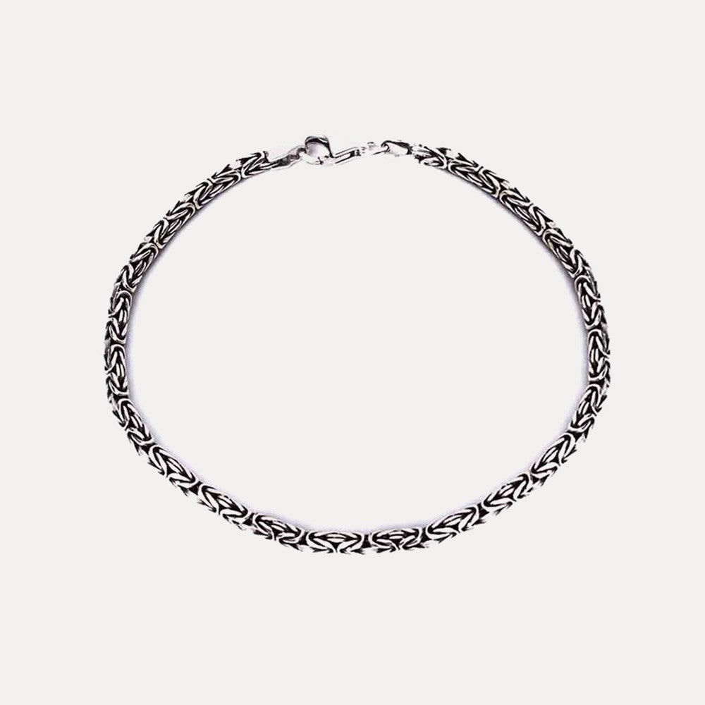 925 Sterling Silver King Chain Bracelet 4,5mm