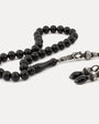 Kazaz Silver Sildlel Black Fire Amber Rosaire