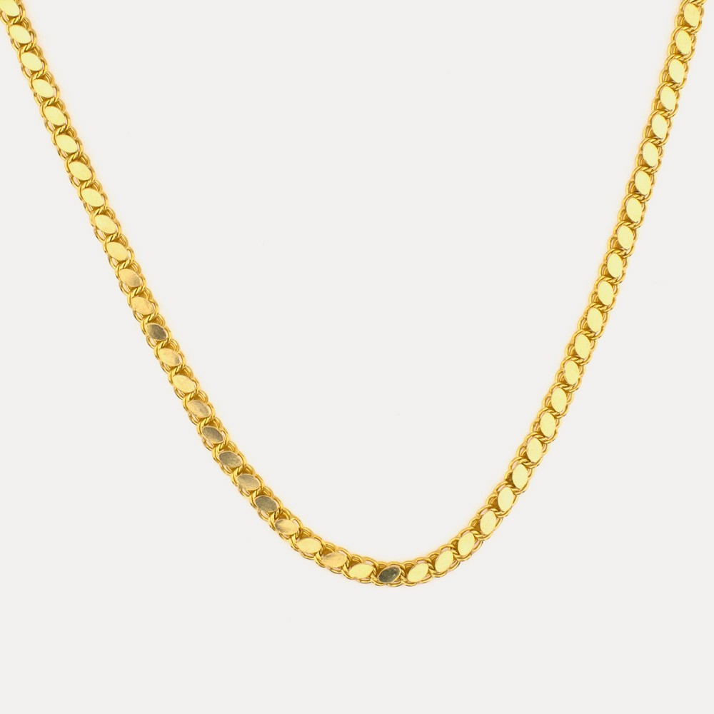 925 Sterling Silver Gold Plated Chain