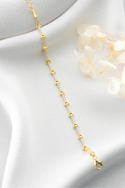 Işıltı 925 Ayar Gümüş Bileklik