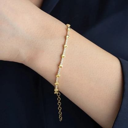 Işıltı 925 Ayar Gümüş Bileklik