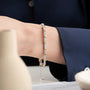 Golden Flow 925 Sterling Silver Bracelet
