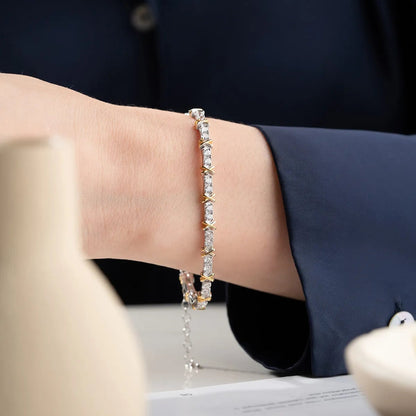 Golden Flow 925 Ayar Gümüş Bileklik