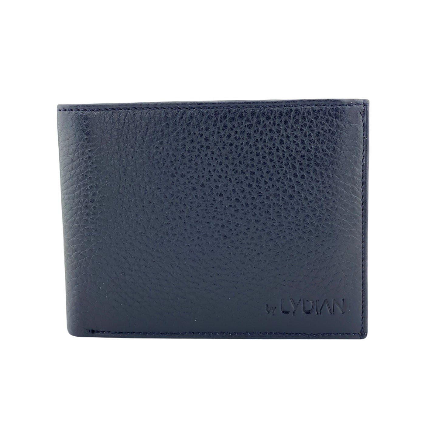 Navy Blue Genuine Leather Wallet