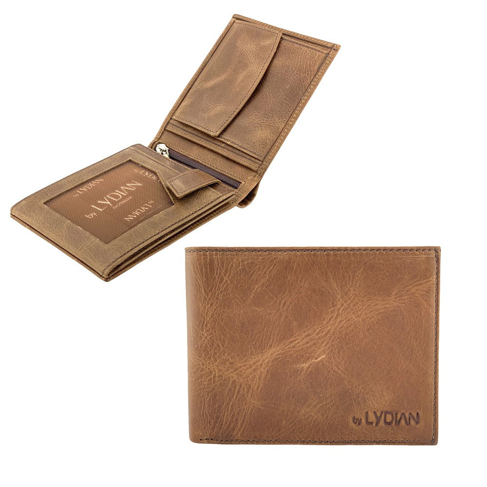 Personalised wallet - Leather - Engraved