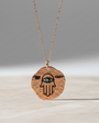 Fatma Main Hand Silver Necklace