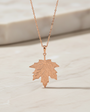 Sycamore Leaf Life Necklace