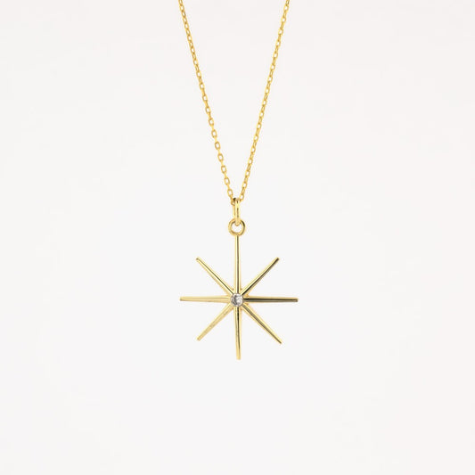 Pole Star Sterling Silver Necklace