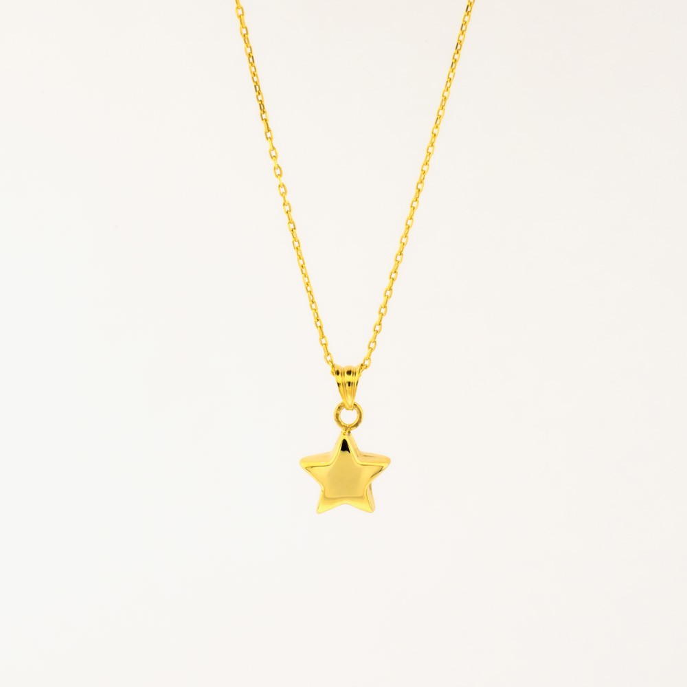 Tiny Star Silver Necklace