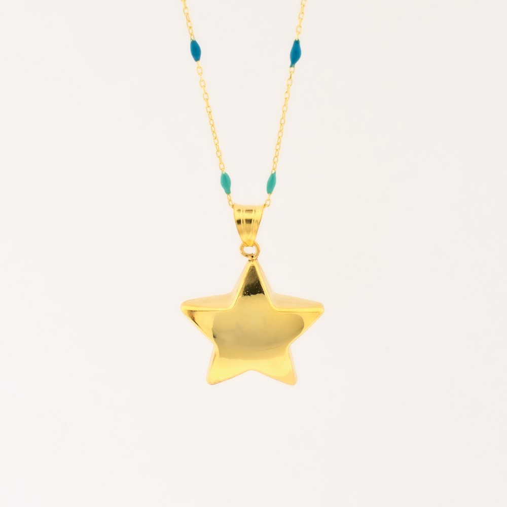 Star Silver Necklace