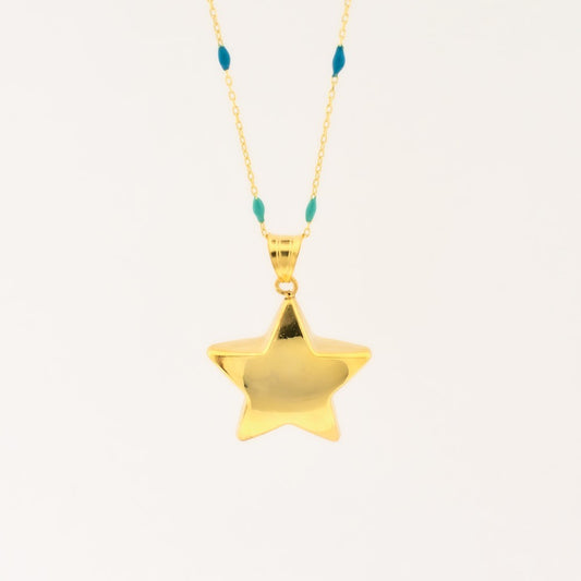 Star Silver Necklace