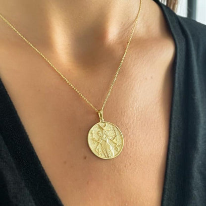 Collier de la lune en argent